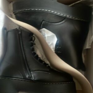 COPY - COPY - Brand new Steve Madden Betty combat boots .
